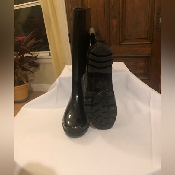 Women’s Black Rain/Weather Boots size 6,not branded - Picture 4 of 7